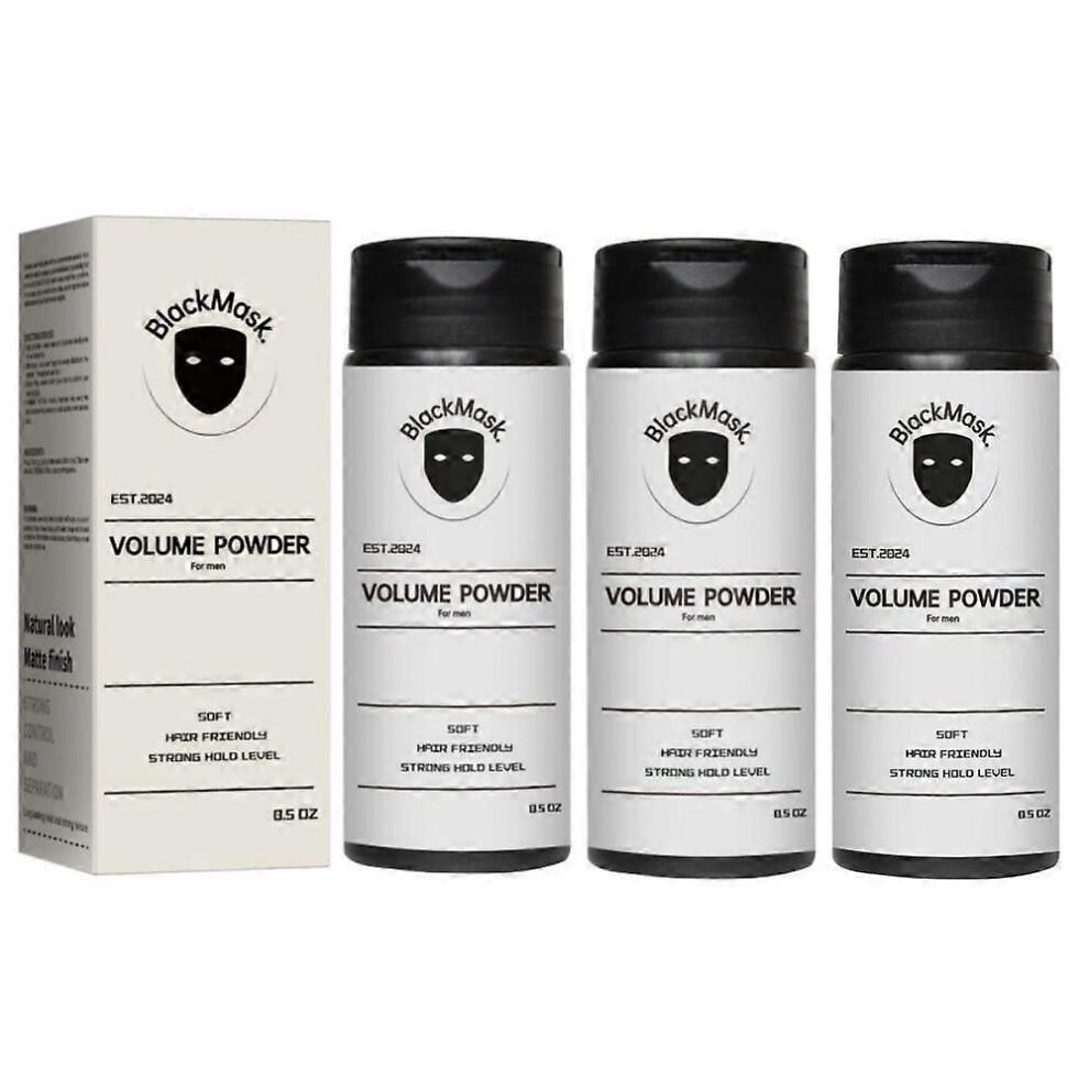 Poudre coiffante BlackMask, poudre volumisante qui apporte instantanément texture et volume 40 g
