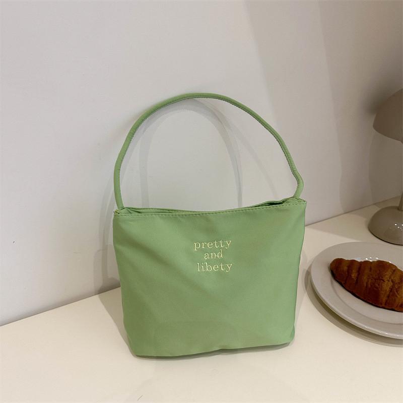 Trendy Canvas Bucket Bag For Women Stylish Casual Crossbody Handheld Purse In Various Colors