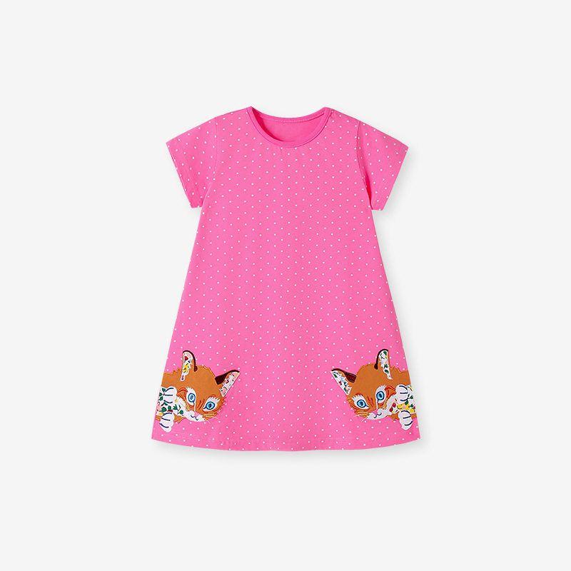 Детское платье от производителя Little Maven, летнее, новый стиль, платье для девочек, европейское и американское трансграничное детское платье Ks 007 6Y (130cm)