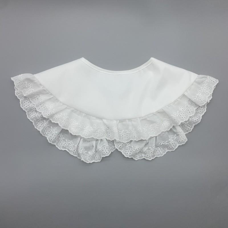 Korean Fashion Doll Neckline Decorative Collar With Polyester Material For Outfits