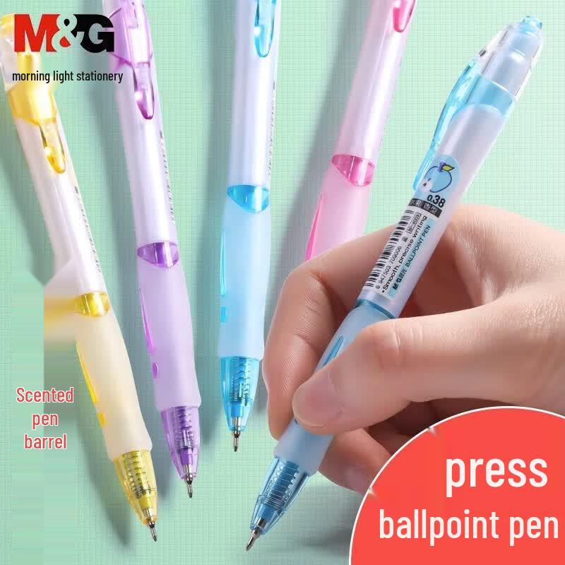 Выдвижная ароматизированная шариковая ручка M&G BP8009