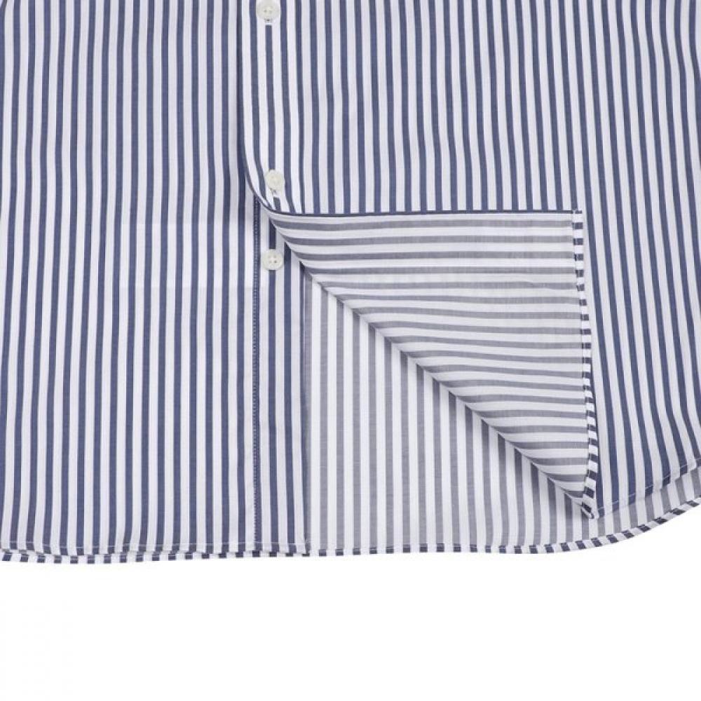 Daks Men S Comfort Slim Fit Cotton Blend Stripe dreSS Shirt  dmS1Shdl220b1 