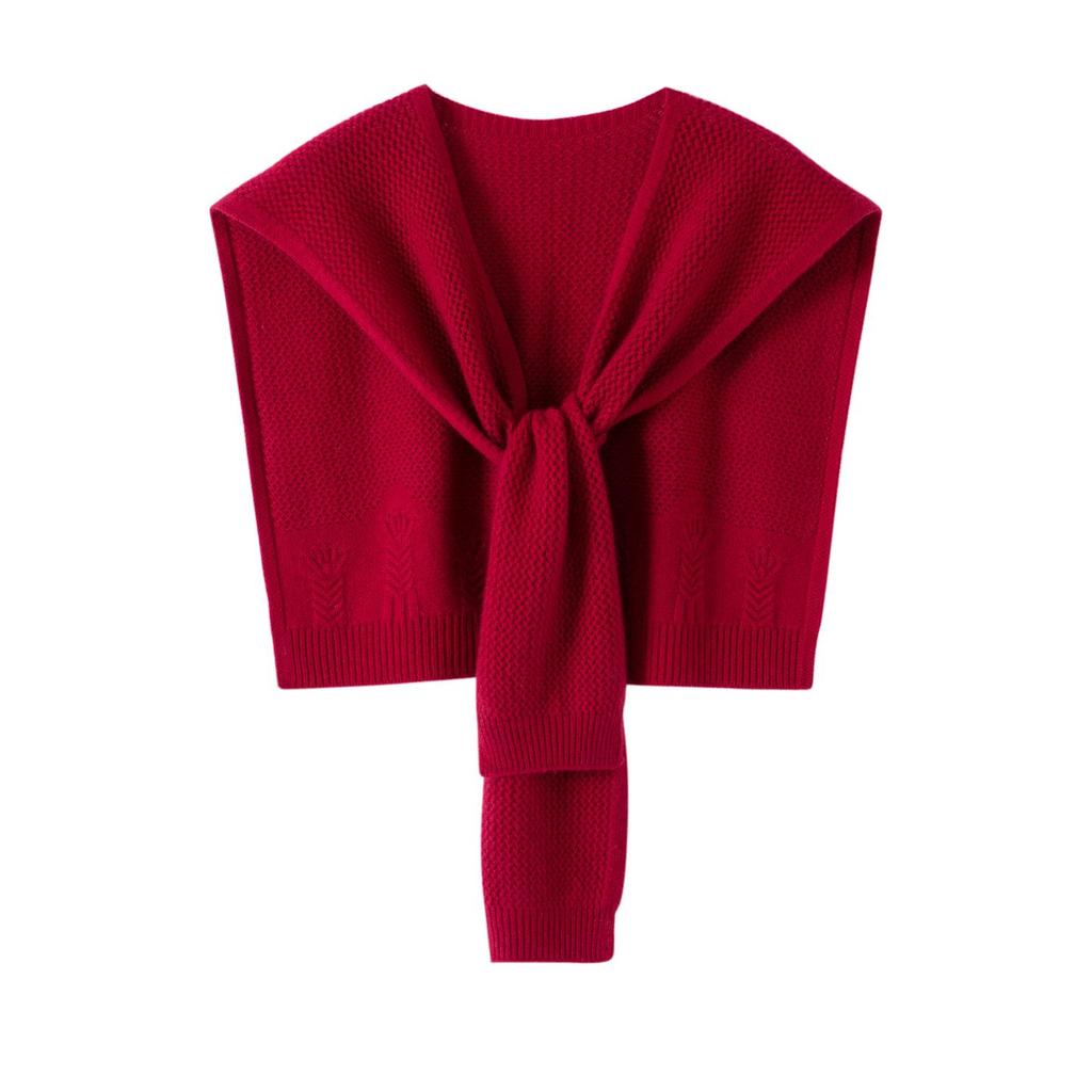 Women's Cashmere Knit Shawl Cardigan - Lightweight, Warm, Versatile