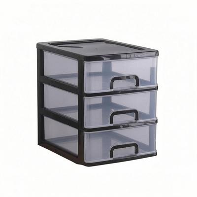 Desktop Drawer Organizer Translucent Fronts Office Supply