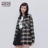 Teenie Weenie Women's Retro Plaid Brushed Shirt