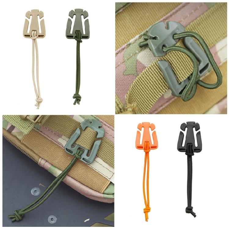 5Pcs Backpacks Buckle Carabiner Clip Outdoor Camping Bag Hanger Hook Clamps Carabiner Elastic Buckle Hunting Accessories
