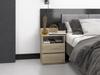 Malwa M1 Bedside Cabinet - Sonoma Oak