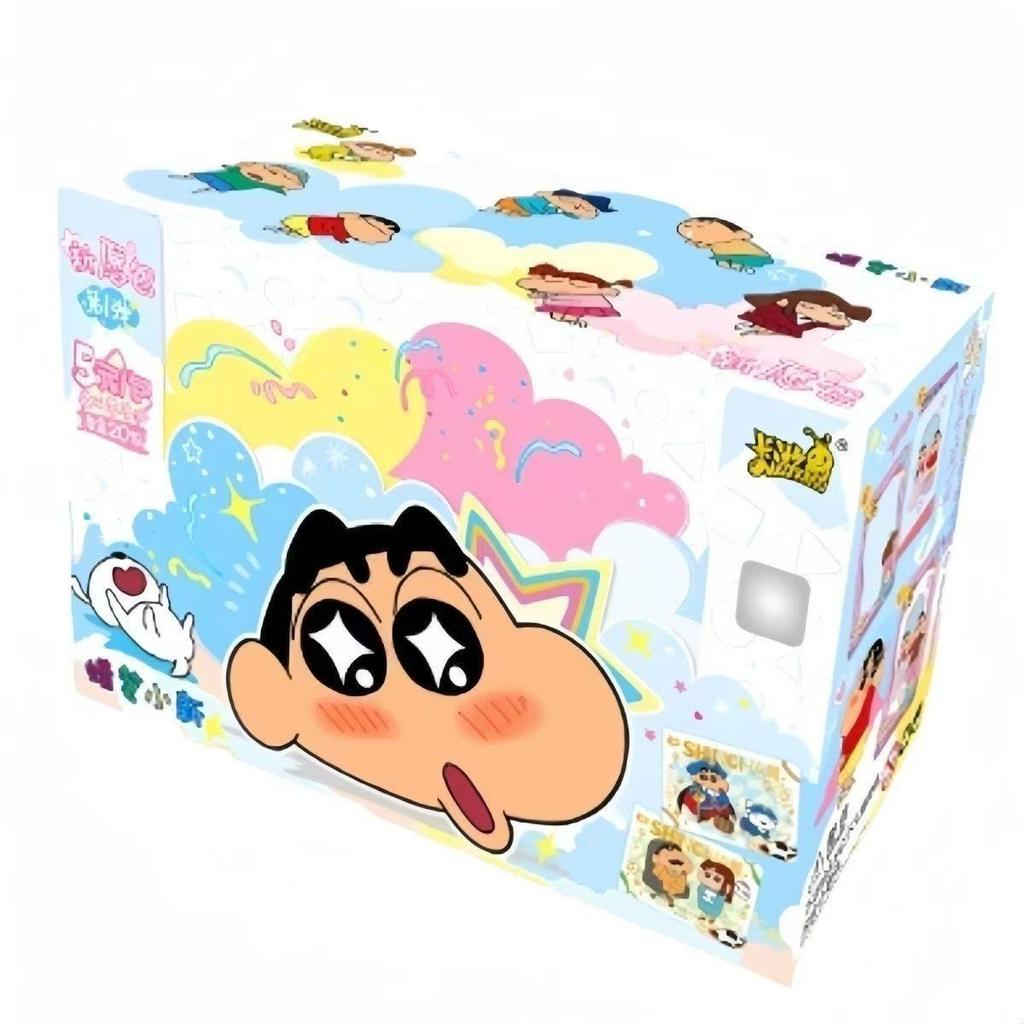 KAYOU Genuine Crayon Shin-chan Card Eye-catching Bag Winter Joy Hand Drawn Limited Edition SP Collection Card Gifts Toys