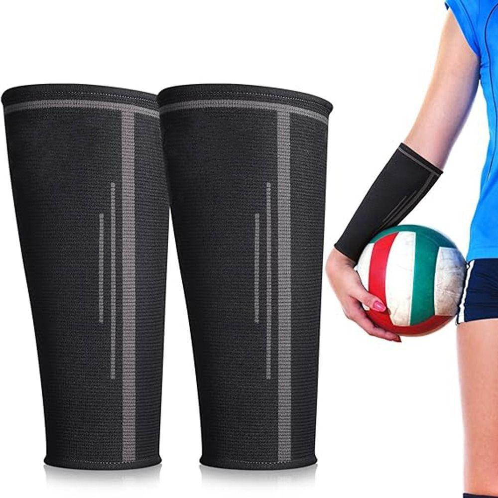 Breathable Volleyball Arm Sleeves Elastic Arm Warmers  for Tennis Basketball