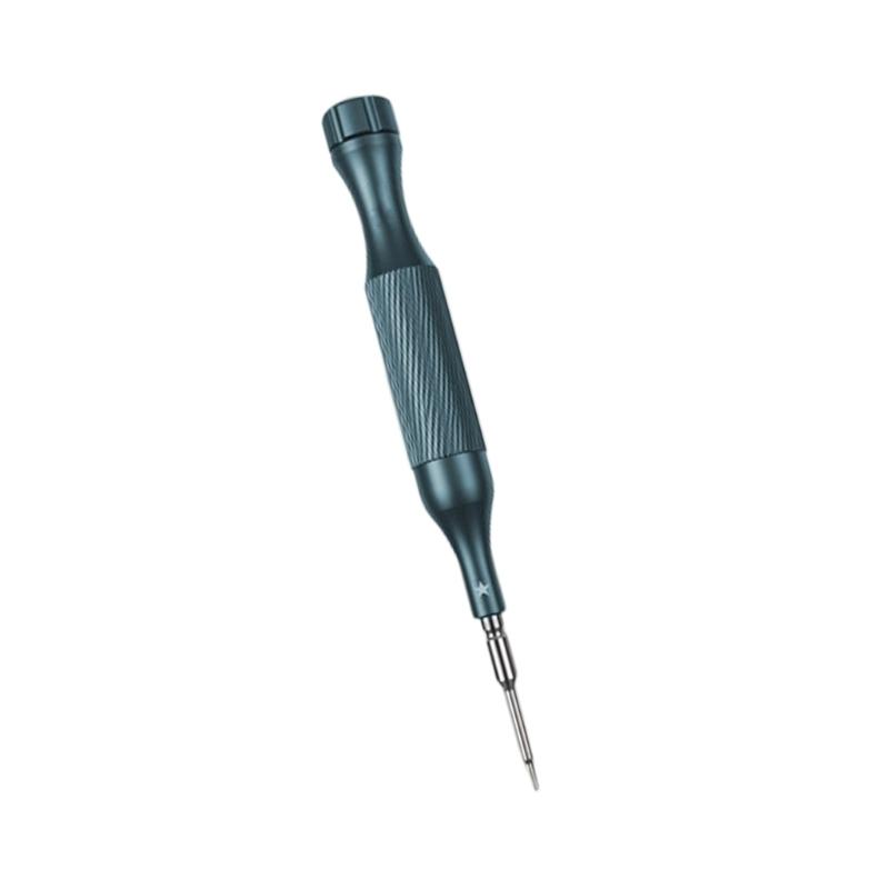 Electronic Device Repair Precisions Screwdriver with Steel Tip, Textured Handle and Close Access for Small Screw Service Work