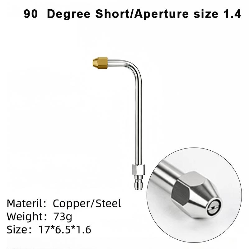 1Pcs Car Wash Accessories High Pressure Washer Spray Wand Extension Nozzle 4000Psi Spray Wand 1/4 Quick Connect