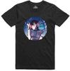 Mens Anime T Shirt Techno Cyberpunk Girl Manga Japanese Geek Regular Fit Tee