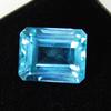Natural Sapphire Loose Gemstone 7 ct Montana Emerald Cut Ring Making September Birthday Birthstone