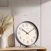 Desktop Clock Pendulum Table Top Alarm Clock Household Alarm Clock Living Room Silent Table Clock Simple Watch Ornament Placement Pendulum Clock
