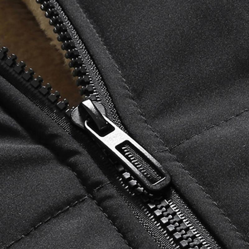 JEEP Men's Padded Stand Collar Winter Jacket