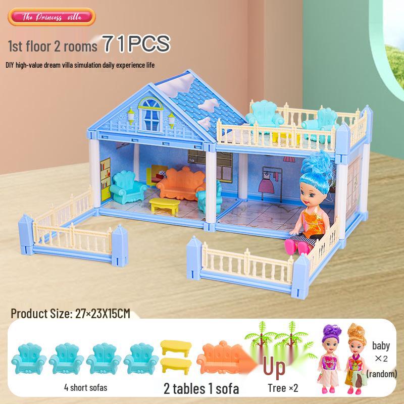 

Трансграничный светящийся игровой домик: Сделай сам Замок принцессы для девочек