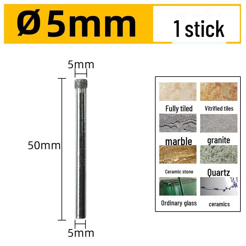 Diamond Hole Opener & Glass Drill Bit for Marble and Buddha Beads