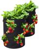 Bolsa de Plantación de Fieltro Duradera con Abertura Redonda para Fresas y Patatas