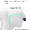 Anti-Snoring Device, Electric Nose Clip, 2-in-1 Anti-Snoring Device with Nasal Mask and Nose Plug, Improves Air Circulation During Sleep, Prevents Sle