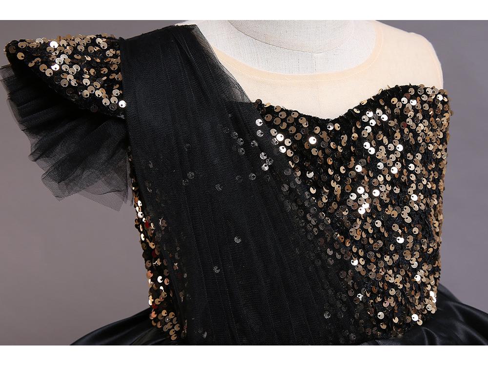 Girls' Princess Tutu Gown - European & American Flower Girl Piano Performance Dress