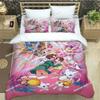 Digimon Cartoon Bedding Set Duvet Cover Full Queen King Size Pillowcase Bed Printed Bed Set Aldult Kid Bedroom Single Twin