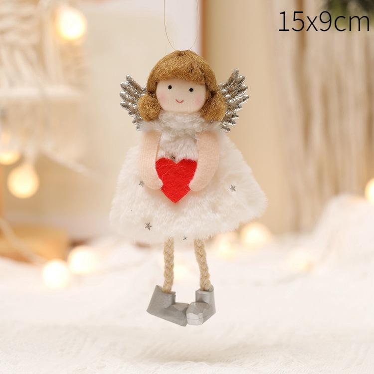 Christmas Angel Doll New Year 2025 Gifts Christmas Decorations for Home Navidad 2025 Natal Xmas Tree Pendant Ornaments Noel Deco