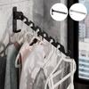 Travel Portable Window Frame Clothes Hanger Creative Adjustable Angle Indoor Balcony Drying Rack Home Hanging Rack for Clothes