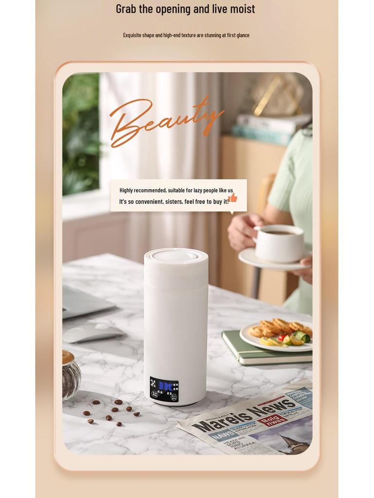 Compact Electric Travel Kettle for Formula & Hot Water