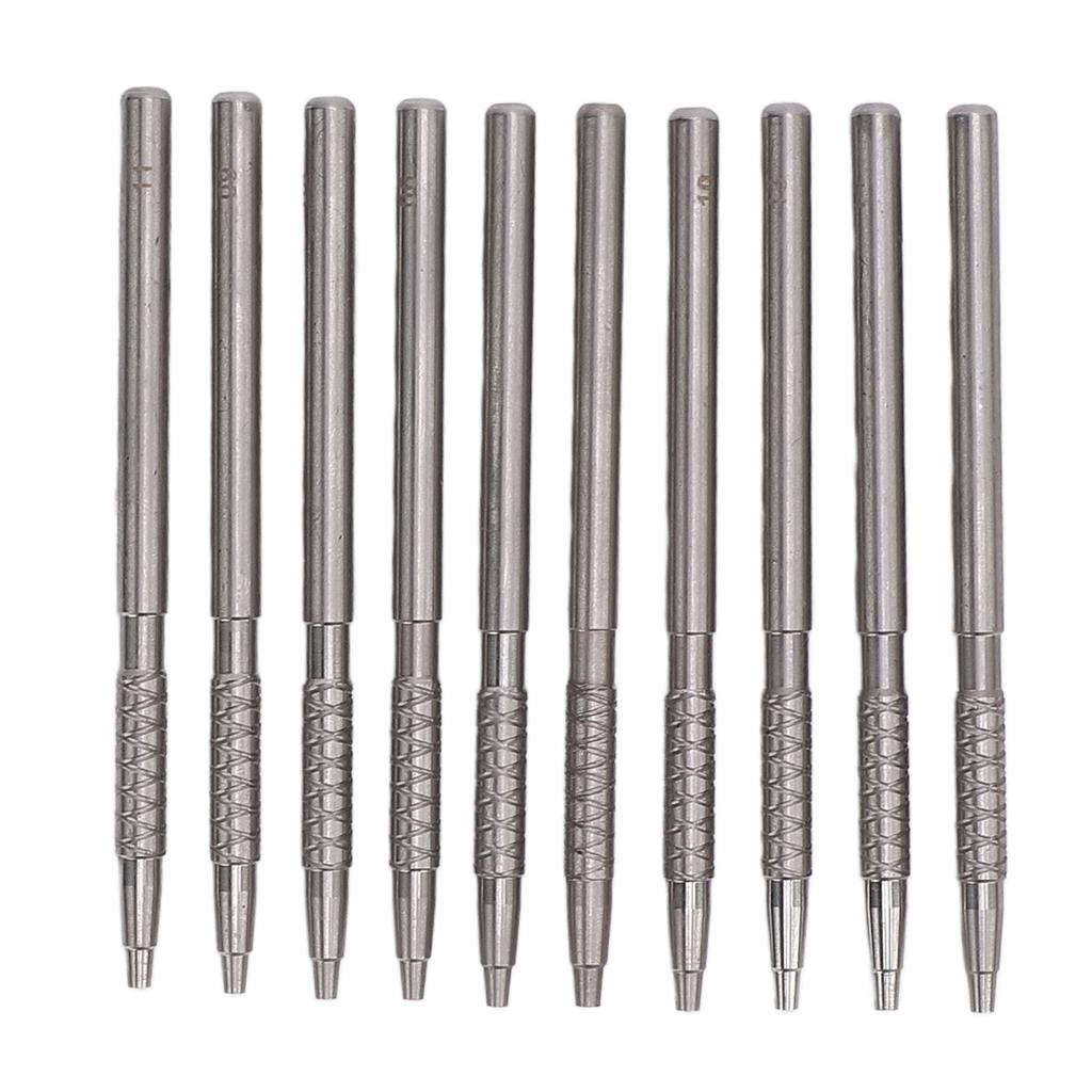 10Pcs Watch Hands Presser Stainless Steel 0 0.6 0.7 0.8 0.9 1 1.1 1.2 1.3 1.4mm Watch Hands Setting