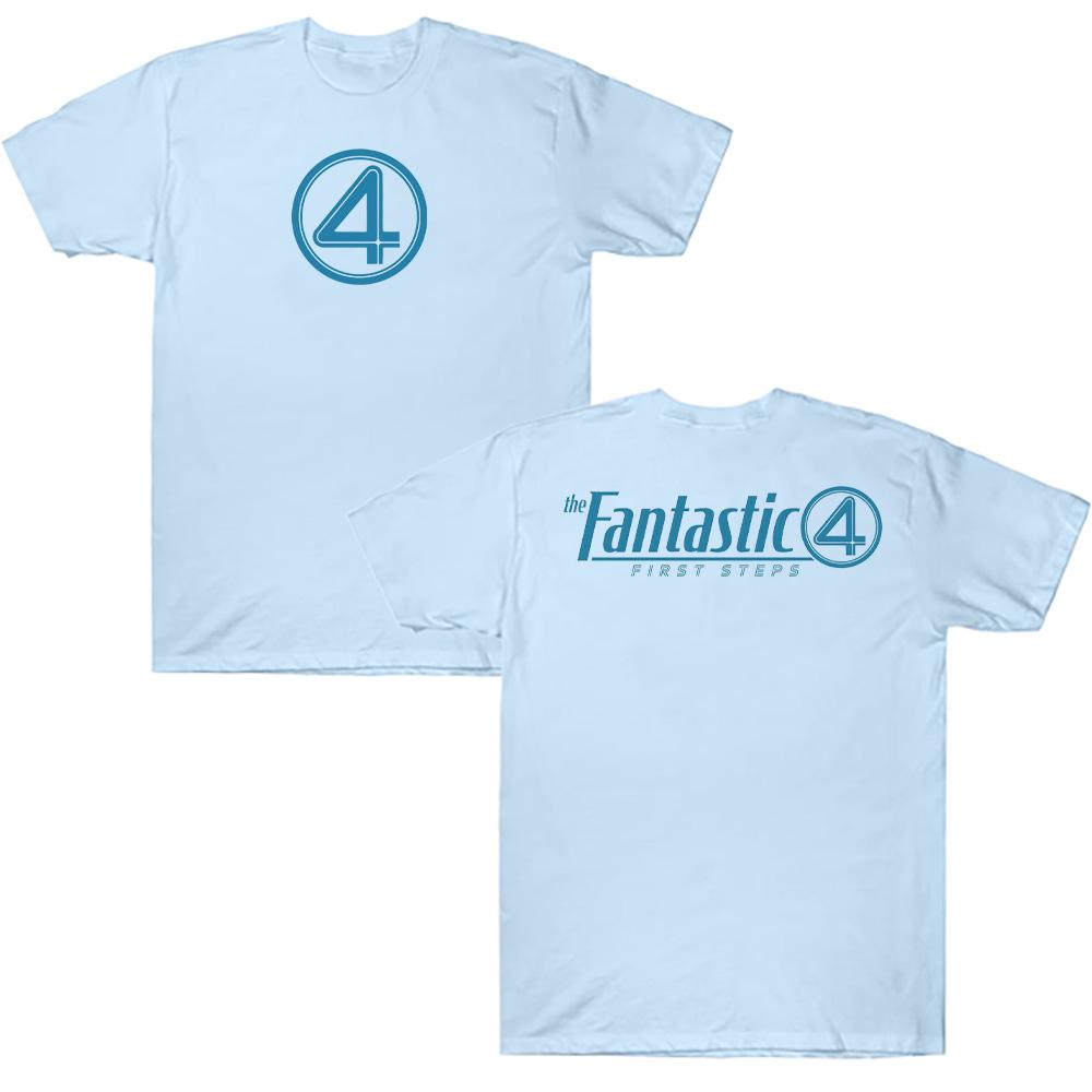 The Fantastic Four First Steps T-shirts High Quality Cotton Tops Gifts Graphic TShirt Men Women Clothing New Design Crewneck Tee