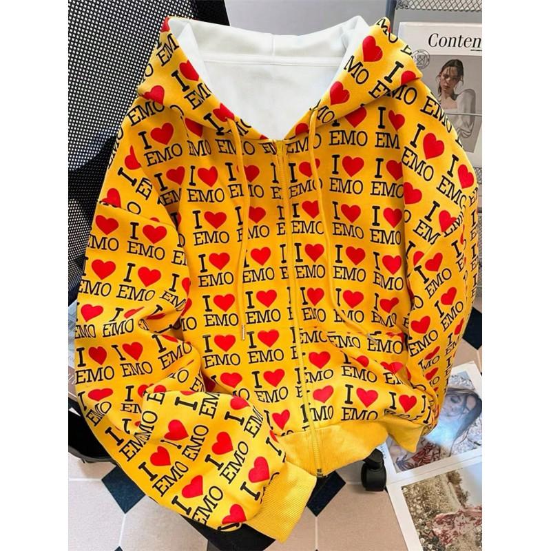 Womens Oversized Hoodie With 3D Animal Print Digital Loose Fit Long Sleeve Sweatshirt Winter Streetwear