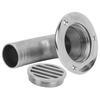 Durable Boat Floor Drain 316 Stainless Steel Marine 90 Degree Boat Floor Deck Water Drain38MM