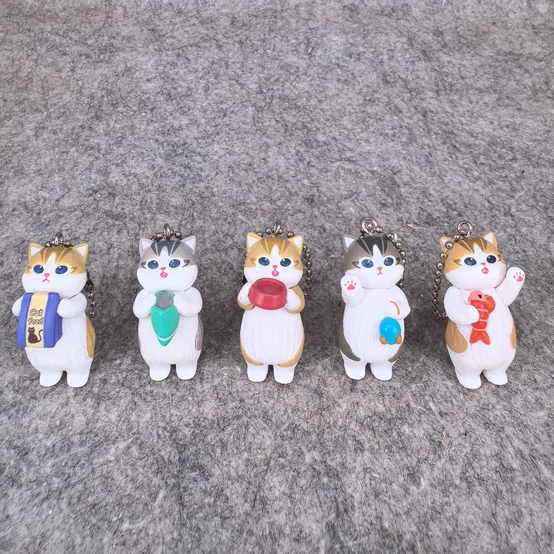 Nueva Serie de Comida para Gatos Mofusand Caja Sorpresa Accesorios de Personajes de Anime Muñeca Linda Modelo Hecho a Mano Juguete de Decoración Regalo de Cumpleaños