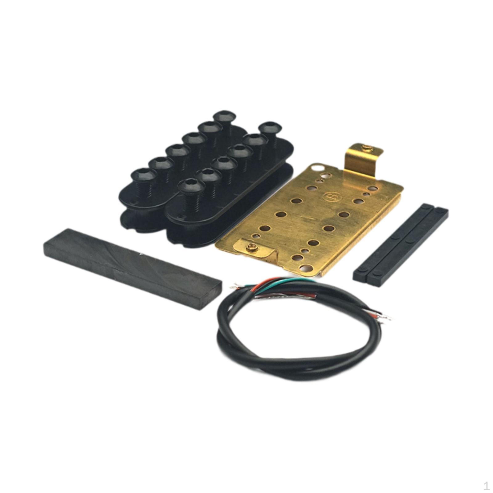 

Coil Pickup Kit for Electric Guitar, Including A Bridge And Neck Pickup, Musical Instrument Parts Bridge