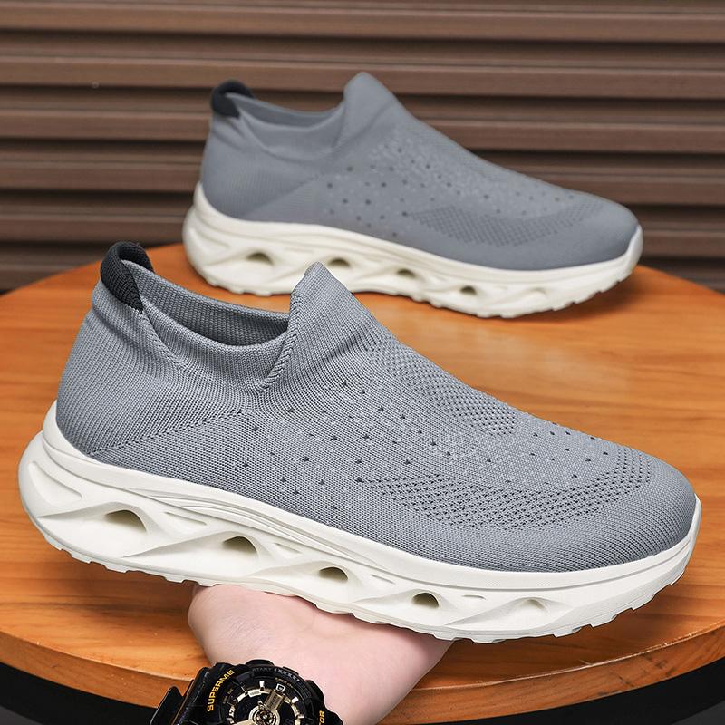 Men's casual sports shoes, loafers, walking and running shoes, large-sized tennis shoes, spring and autumn breathable