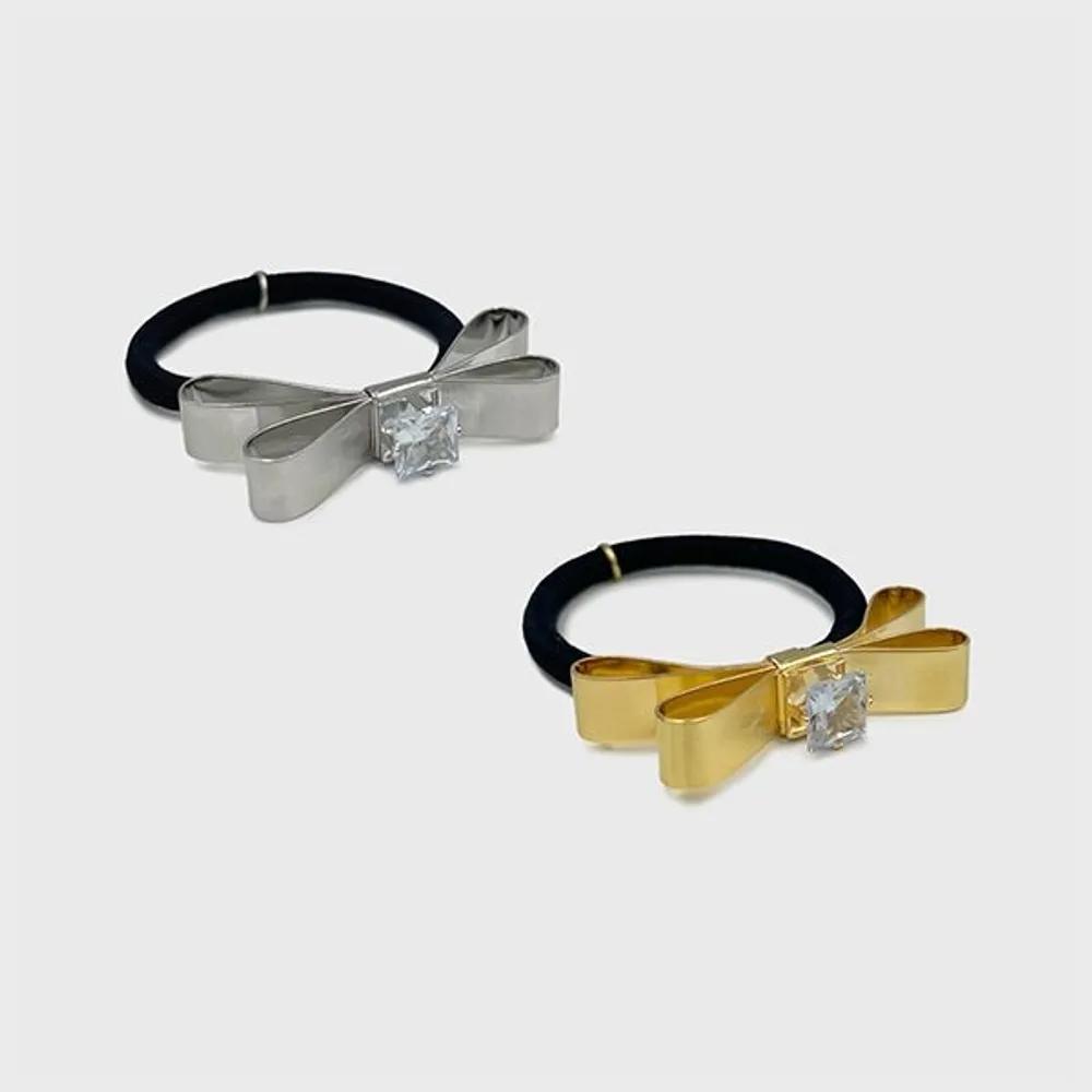 Cubic Metal Ribbon Ponytail JP-25-021P