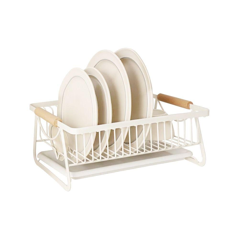 Japanese-Style Dish Rack Tableware Simple Drain Rack Draining Rack  Bowl and Chopsticks