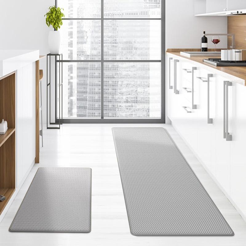 PVC Kitchen Floor Mat Long Strip Non-slip Oil-proof Waterproof Rug Household Carpet for Kitchen Alfombra De Cocina