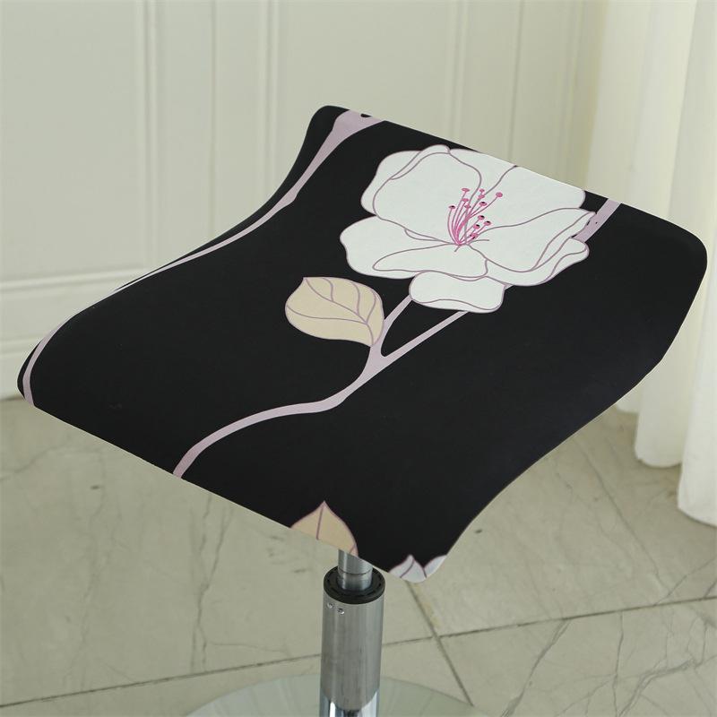 Elastic Bar Stool Covers Stretchable Chair Slipcover for Lifting/Rotating Chair Furniture Protector for Hotel/Office/Dining Room