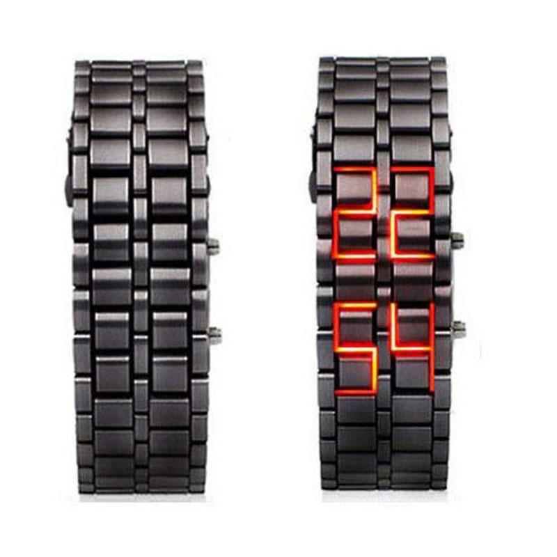 Personalized Creative Lava Led Waterproof Tide Men's Watch Men's Bracelet Couple Retro Men's Watch