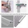 New Soft TPE Rubber Edge Trim: Self-Adhesive Decorative Carpet and Floor Joint Strip