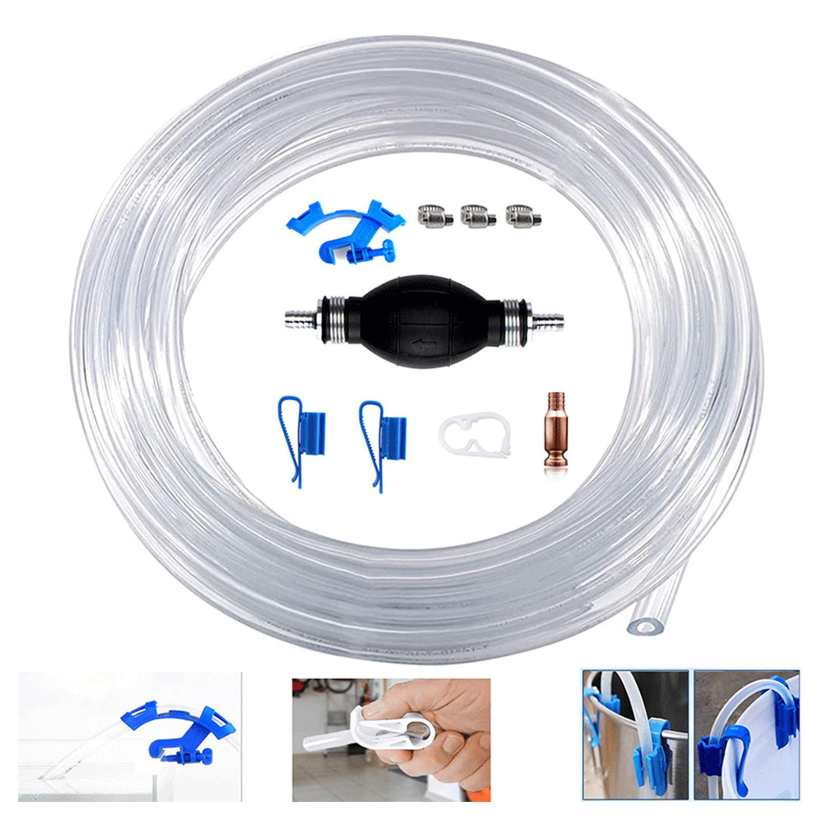 

Ручной сифонный насос из высококачественного ПВХ-материала с прозрачным шлангом для дизельного топлива и воды