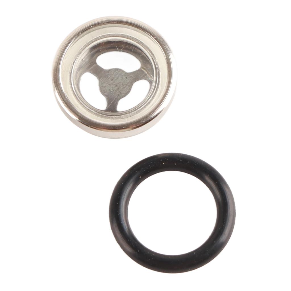 Motorcycle Brake Clutch Master Cylinder Reservoir Sight Glass Front Rear Universal Replacement for
