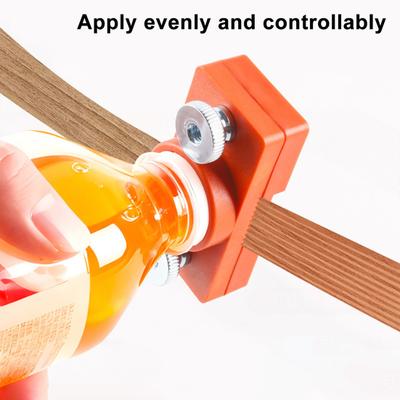 1/2 Stück Möbelkleber-Applikator Passend für Mineralwasserflaschen 10-30MM DIY Holzbearbeitung Kantenanleimen Kleberauftragswerkzeuge