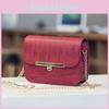 Compact Pu Leather Cross Body Bag With Chain In Classic And Modern Styles