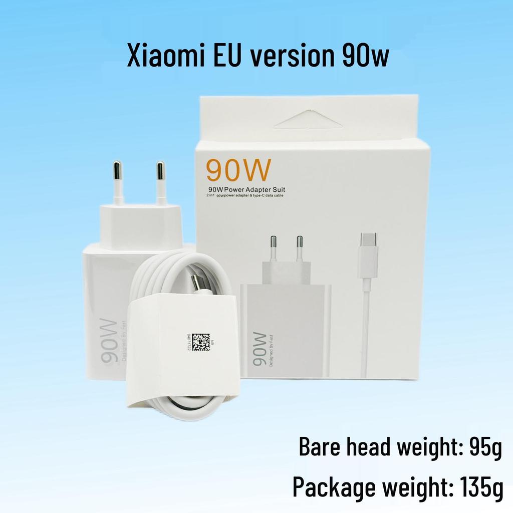 Xiaomi 67W/120W EU Charger Set for Redmi Phones - USB Fast Charging Adapter