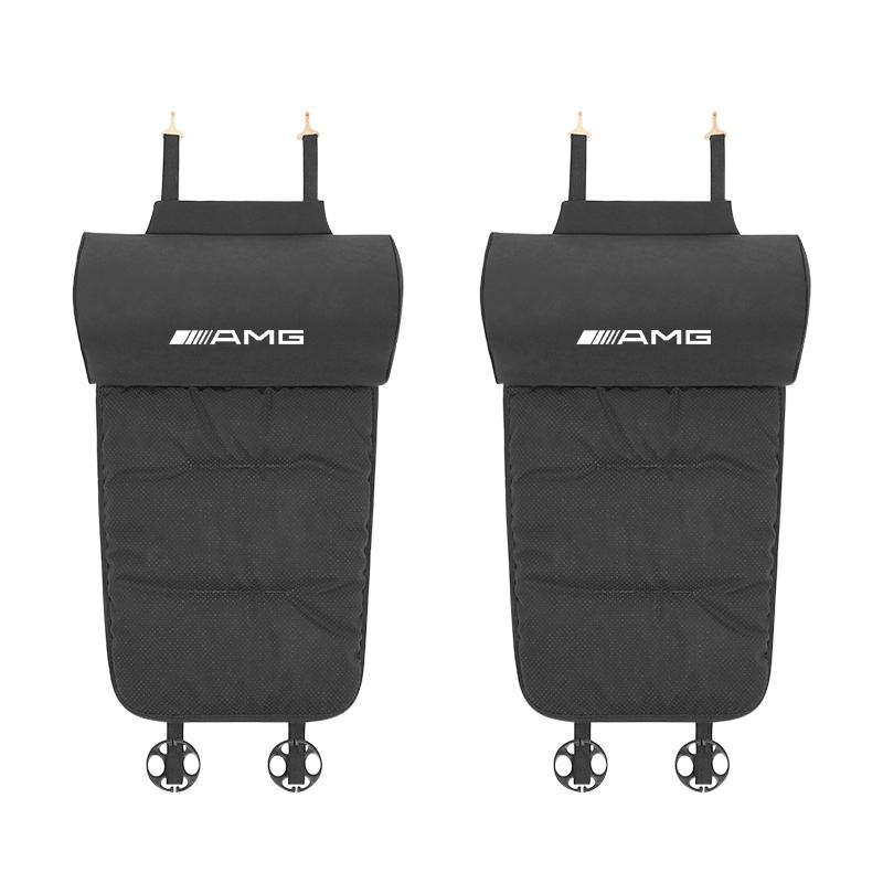 Car Seat Cushion Non Slip Breathable Integrated Leg Support Cushion Accessories Car Decal For Mercedes Benz AMG W214 W205 W204