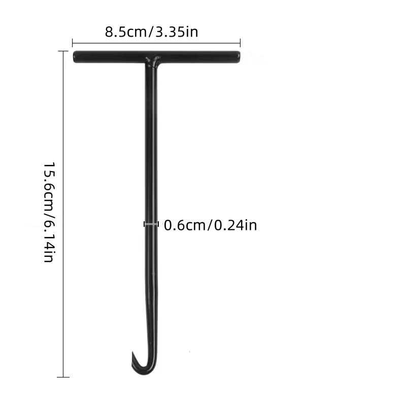 Motorcycle Exhaust Spring Hook T Shaped Handle Exhaust Pipe Spring Wrench Puller Installer Hook Tool