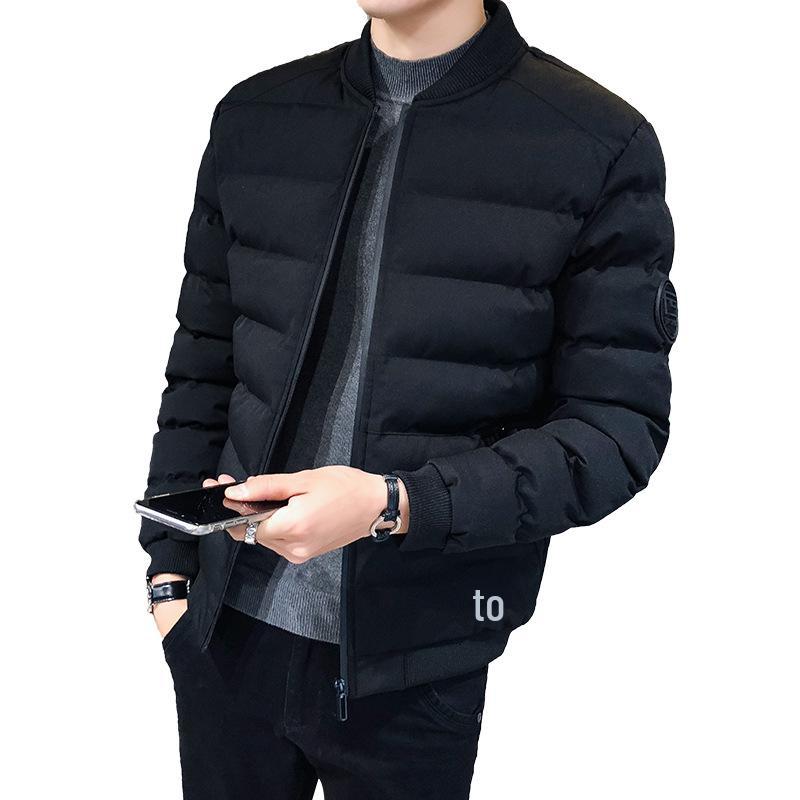 Men's Stand-Up Collar Thickened Winter Cotton Jacket - Warm, Trendy 2020 Coat