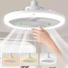 Modern Ceiling Fan Light Bedroom Invisible Ceiling Fan Light Fan Integrated Light Indoor Decoration Lighting Air Supply